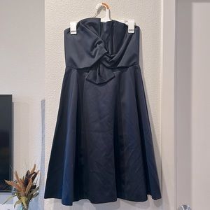 H&M Size 8 ,Only used once . Good Condition ,      Shiny Navy Blue